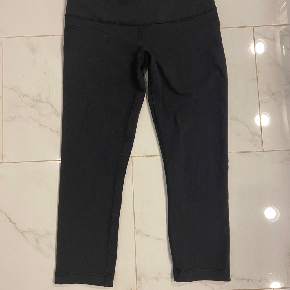 lululemon cropped wunder under legging